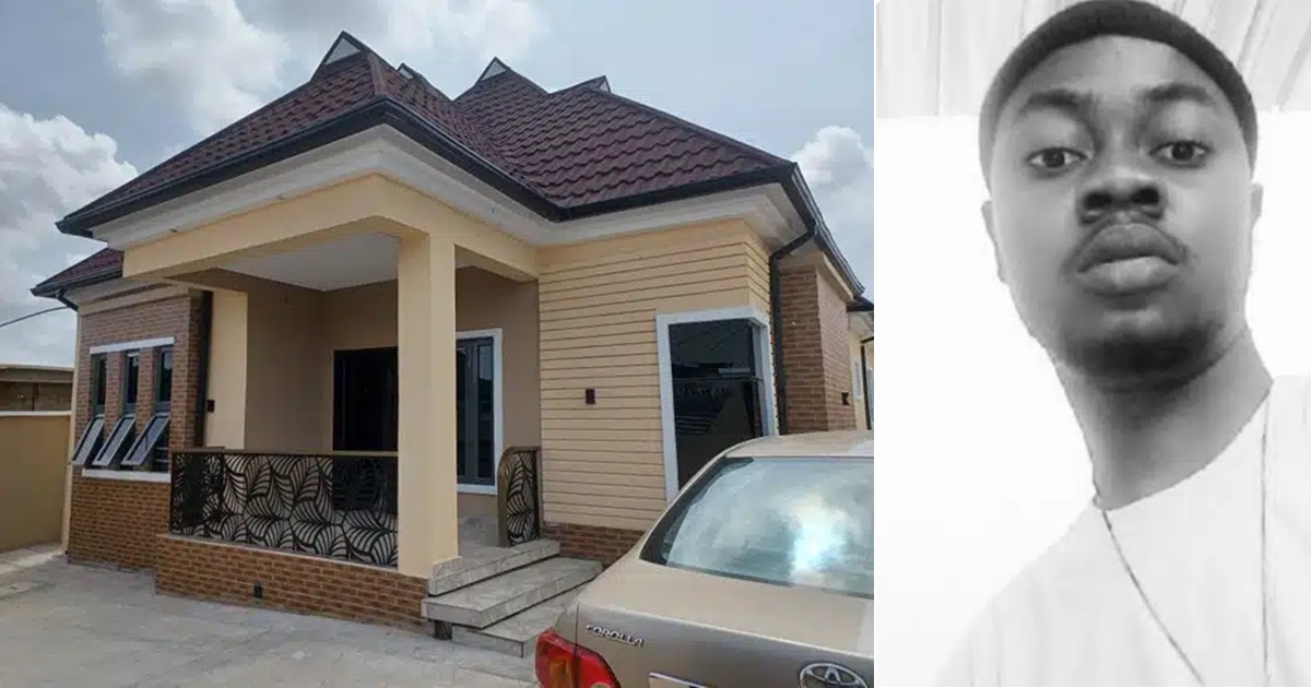 Many in disbelief as man reveals his newly built N12.5M house (IMAGE) thumbnail