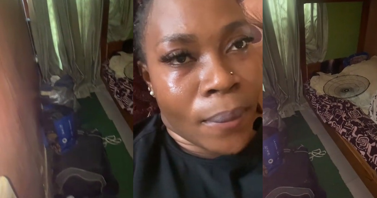 “Why do men lie ?” – Lady expresses disappointment after visiting her boyfriend ‘Pako house’ in Ikoyi (WATCH)